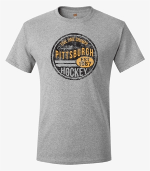 Fan Apparel Penguins 5 Time Champions Pittsburgh Hockey - Muscular Dystrophy Shirt #3457296