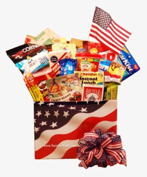 Stars And Stripes Gift Basket Box Small Boxco (3 Per #3457370