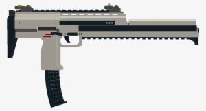 Mp Bluejay Themeister Png Mp7 Bo2 Transparent - Assault Rifle #3457626