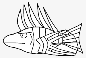 Free Coloring Pages Of Lionfish - Dibujos De Pez Leon #3458433