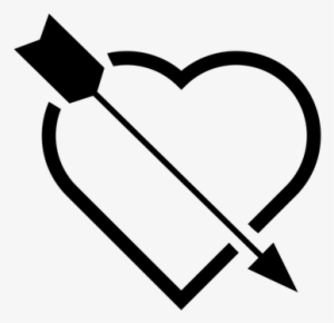 Icon, Heart, Arrow, Black, Love, Emblem, Element - Funny Quotes On Cousins #3458625
