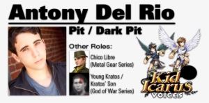 Antony Is A Relative Newcomer To Video Game Voice-acting, - Kid Icarus Uprising Voice Actors #3458927