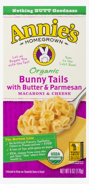 Annie's Bunny Tails With Butter And Parmesan Macaroni #3458949