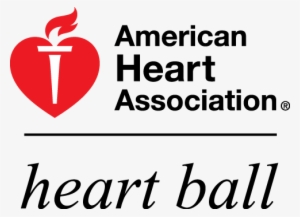 Vertical Png - American Heart Association Heart Ball Logo #3458993