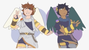 Kid Icarus Kid Icarus Uprising Kiu Pit Dark Pit Pittoo - Cartoon #3459158