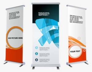 Retractable Banner With Display - Event Printing Banner #3459178