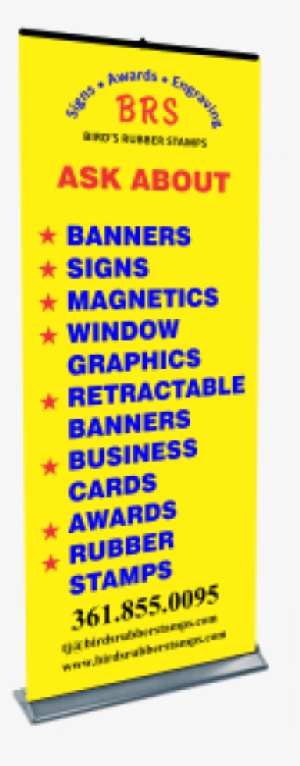 Retractable Banner - Orange #3459837