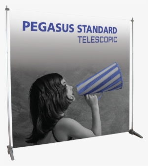 Adjustable Step And Repeat Banner Stand - Pegasus Standard - Banner Stand #3460252