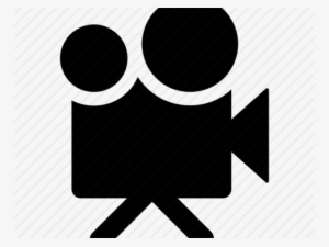 Movie Camera Icon - Camera Vector White Png #3460875