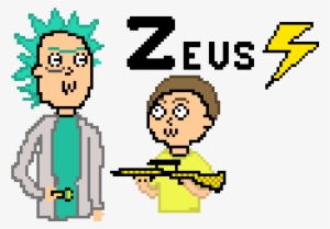 Rick And Morty With Tasers - Rick And Morty #3461188