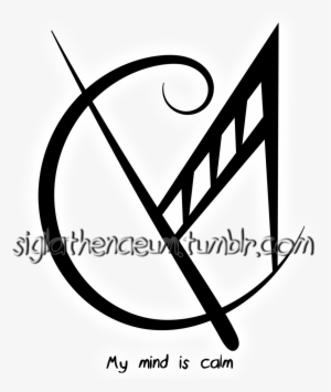 “my Mind Is Calm” Sigil Witchysigils Challenge Day #3461497