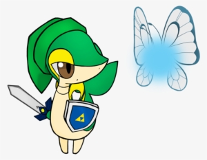 Snivy Part - The Legend Of Zelda #3462043