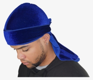 Blue Velvet Durag - Beanie #3462747