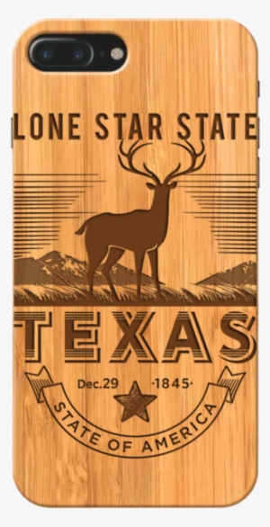 State Of Texas Wooden Phone Case #3463184