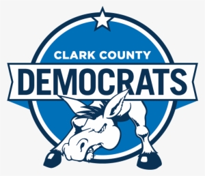 Clark County Democratic Party - Democratic Club Logo #3463189
