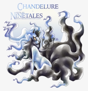 Chandelure X Alolan Ninetales [speed Paint] By Seoxys6 - Ninetales Chandelure #3463269