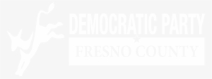 Fresno County Dems Logo Wht - Ross For Senator Oval Ornament #3463579