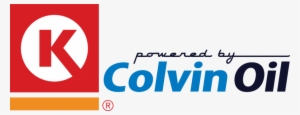 Circle K Powered By Colvin Oil Logo 2018 Horz - Circle K Logo Png #3463787