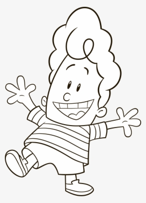 Monster Creature - Captain Underpants White Kid Easy #3464027