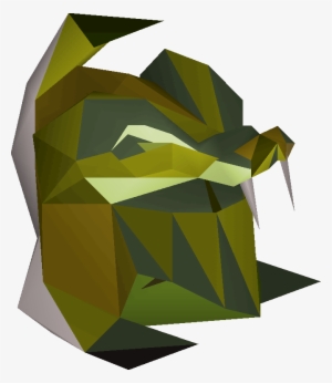 Serpentine Helm - Serpentine Helm Osrs - Free Transparent PNG Download ...