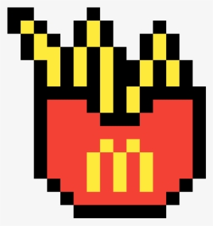 Papas Fritas Mcdonalds - Candy Corn Pixel Art #3464517