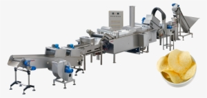 Línea De Papas Continuas - Maquina Para Hacer Snacks #3465056