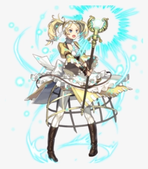 Lissa Sprightly Cleric Btlface C - Lissa Fire Emblem Heroes #3465156