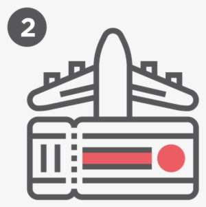 How Does It Work - Airplane Outline Png #3465355