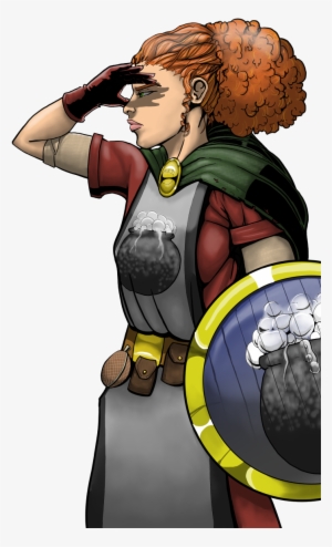 Ana, First Level Cleric Of Aesocar - Cartoon #3465618