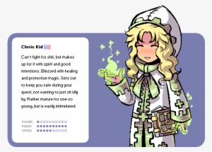 40kib, 500x400, Cleric-kid - Cartoon #3465834