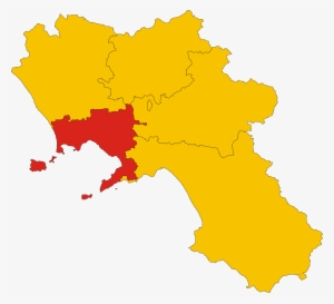 Map Of Metropolitan City Of Naples - Naples Region Map #3465853