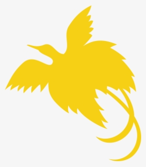 Png Flag Bird Of Paradise - Papua New Guinea Flag Symbol #3465975