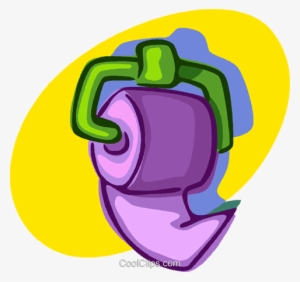 Bathroom, Washroom, Toilet Paper Royalty Free Vector - Toilet Paper #3466027