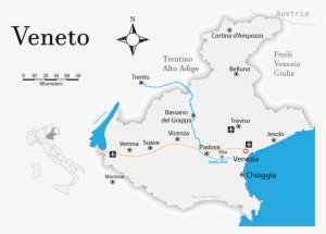 City Map Of Veneto Region #3466028