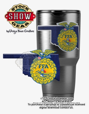 Ohio State Shape Ffa Sticker - Ffa #3466410