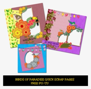 Birds Of Paradise Qp Png - Floral Design #3466760