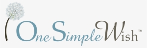 Wishes - Donate - One Simple Wish Logo #3467068