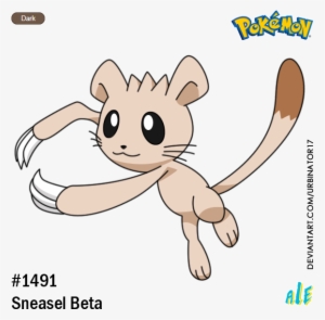 Sneasel Beta By Urbinator17 - Fakemon By Urbinator17 #3467891