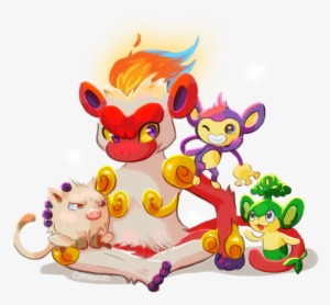 Infernape Babysits The Baby Monkies~ Another Stream - Infernape #3468172