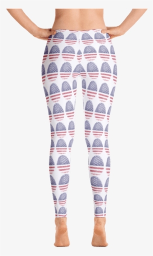 All Over Leggings American Thumb Print - Imagineavalon Christmas Leggings, Christmas Clothing, #3468222