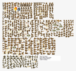 Msxpsx Fio - Metal Slug Sprite Sheet Fio #3468485