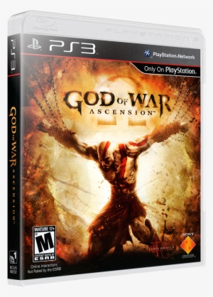 Sony Playstation 3 Disc Games 3d Box Pack - God Of War Ascension #3468503