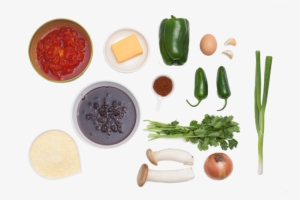 King Trumpet Mushroom Chili With Jalapeño-cheddar Cornbread - Chili Ingredient Png #3468770