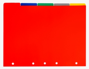 Separador Convertible Polipropileno - Separadores De Plastico Para Carpetas #3469189