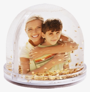 Bola Nieve Estrellas Doradas - Snehova Gula S Fotkou #3469476