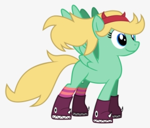 Tizerfiction, Clothes, Pegasus, Ponified, Pony, Safe, - Star Butterfly My Little Pony #3470051