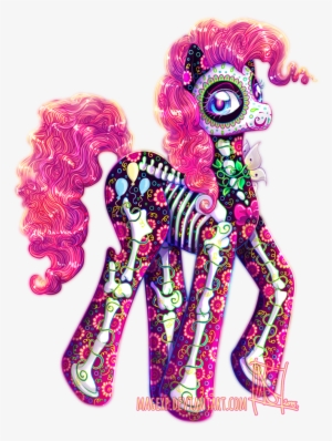 Magexp, Dia De Los Muertos, Pinkie Pie, Safe, Skeleton, - Dia De Muertos Pie #3470796