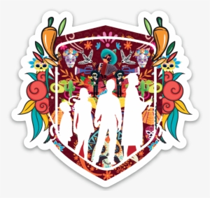 "the Yeko" Lia Día De Los Muertos Sticker #3471016