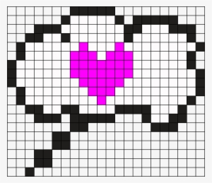 Thought Bubble Perler Bead Pattern / Bead Sprite - Bead #3471235