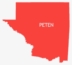 Peten Png - El Mapa De Peten #3471536